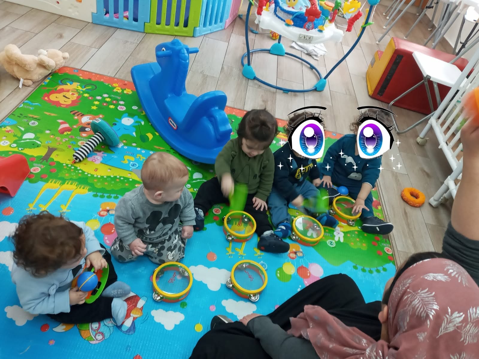 רגע מחיי הפעוטון
